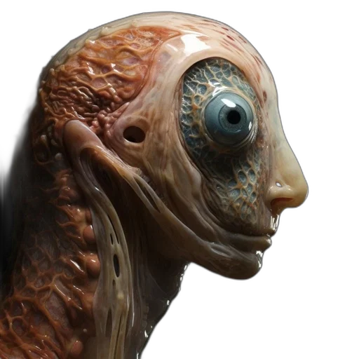 creature, mask, face, animal, 3d render, concept art, photorealistic, fantasy art transparent PNG cut-out