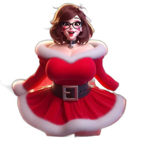 dress, 3d render, concept art, cartoon, fantasy art, animated, female, character transparent PNG cut-out