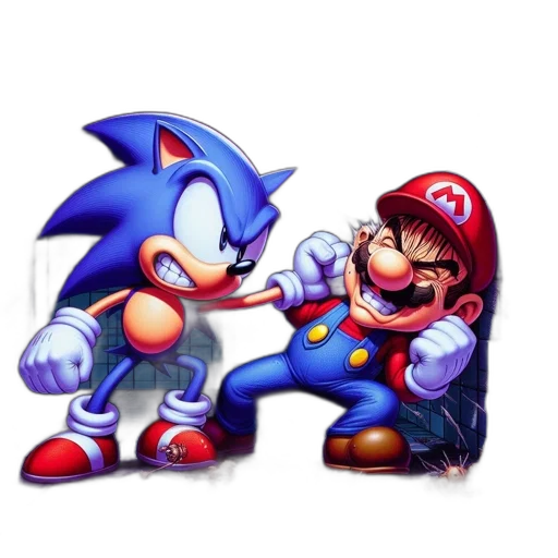 weapon, pixel art, concept art, 3d render, comic book art, sonic, mario, popular transparent PNG cut-out