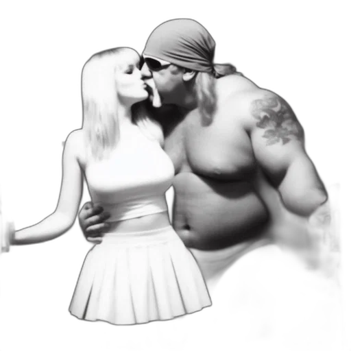 concept art, photorealistic, comic book art, pencil sketch, underwater, intimate, couple, share transparent PNG cut-out
