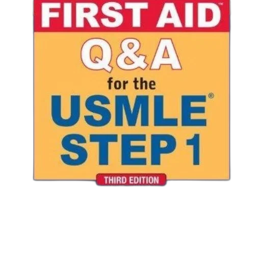 first, aid, usmle, step, third, edition, book, cover transparent PNG cut-out