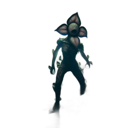 mask, staff, creature, robot, concept art, 3d render, cyberpunk, fantasy art transparent PNG cut-out