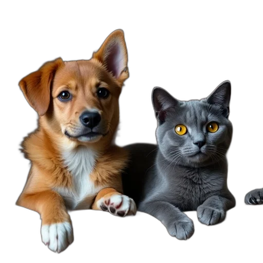 animal, staff, photorealistic, 3d render, concept art, oil painting, brown, dog transparent PNG cut-out