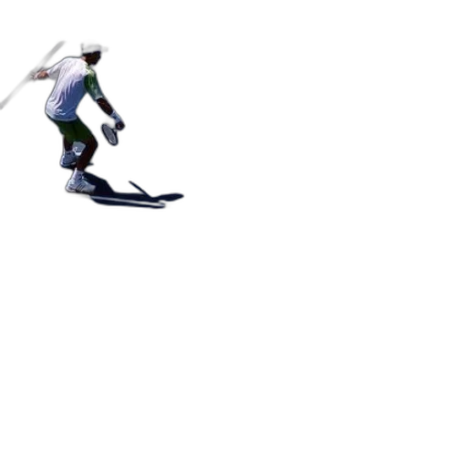 weapon, sword, shoes, robot, concept art, 3d render, pixel art, vaporwave transparent PNG cut-out