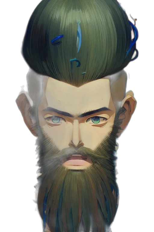 face, hair, mask, crown transparent PNG cut-out