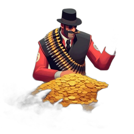 weapon, hat, staff, jacket, concept art, 3d render, pixel art, fantasy art transparent PNG cut-out