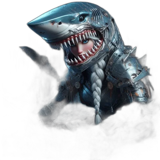 creature, dragon, animal, mask, concept art, fantasy art, photorealistic, 3d render transparent PNG cut-out