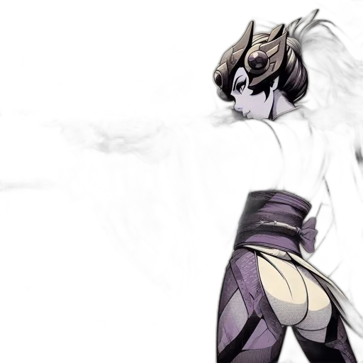 staff, mask, concept art, fantasy art, comic book art, pixel art, monochrome, dark transparent PNG cut-out
