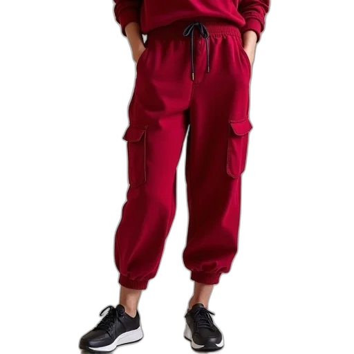 jacket, red, modern, outfit transparent PNG cut-out