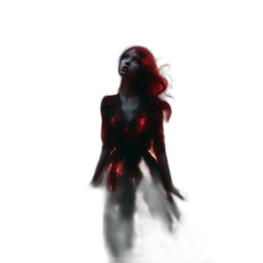 dress, creature, robot, face, concept art, comic book art, 3d render, pixel art transparent PNG cut-out