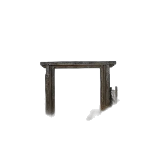 furniture, staff, sword, crown, 3d render, photorealistic, small, wooden transparent PNG cut-out