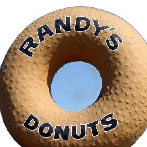 food, weapon, 3d render, photorealistic, large, doughnut-shaped, sign, randy transparent PNG cut-out