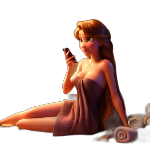 dress, jewelry, concept art, fantasy art, 3d render, pixel art, fire, forest transparent PNG cut-out
