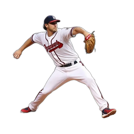 shoes, animal, creature, concept art, braves, pitcher, motion, framed transparent PNG cut-out