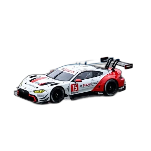 car, 3d render, concept art, photorealistic, white, red, racing, number transparent PNG cut-out