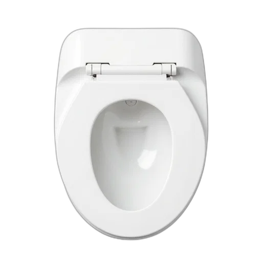 robot, face, furniture, animal, photorealistic, 3d render, white, toilet transparent PNG cut-out
