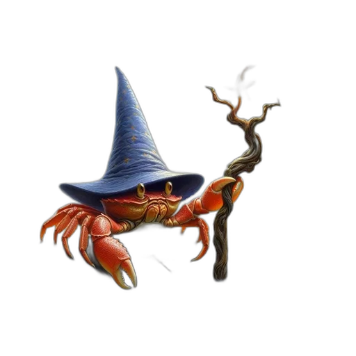 staff, hat, dragon, creature, concept art, fantasy art, pixel art, 3d render transparent PNG cut-out