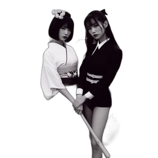 staff, umbrella, dress, sword, concept art, photorealistic, anime, fantasy art transparent PNG cut-out
