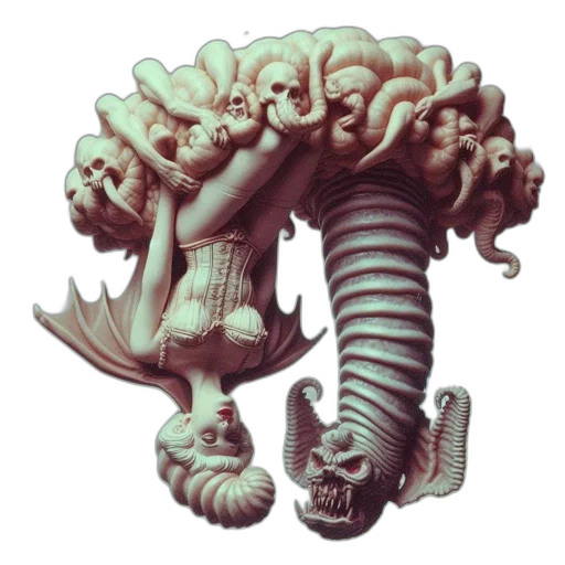 creature, dragon, crown, staff, concept art, 3d render, fantasy art, pixel art transparent PNG cut-out