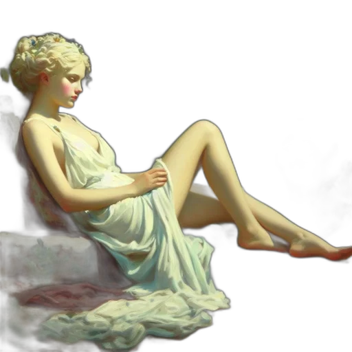 dress, furniture, shoes, concept art, oil painting, photorealistic, fantasy art, fire transparent PNG cut-out