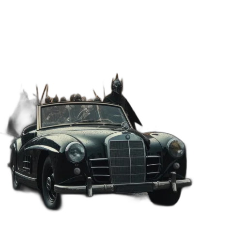 car, animal, crown, weapon, concept art, 3d render, photorealistic, pixel art transparent PNG cut-out