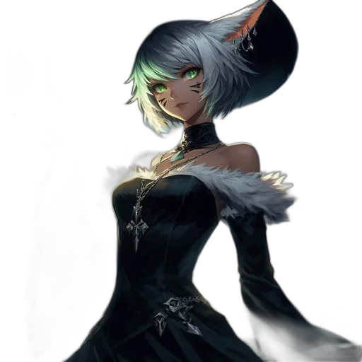 staff, dress, crown, mask, fantasy art, concept art, anime, comic book art transparent PNG cut-out
