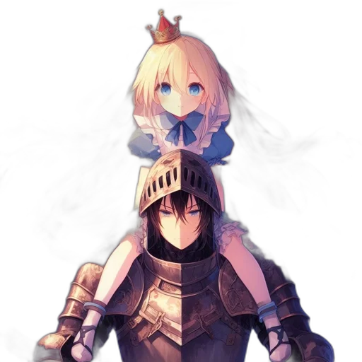 crown, sword, weapon, staff, concept art, fantasy art, pixel art, anime transparent PNG cut-out