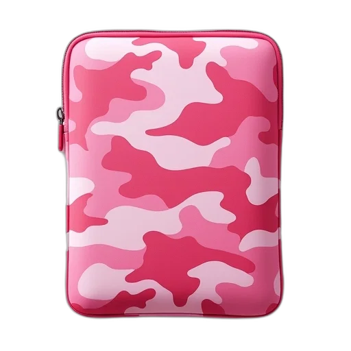 pink, camo, sleeve, ipads transparent PNG cut-out