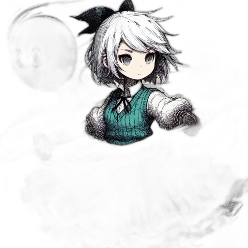 staff, dress, mask, weapon, pixel art, concept art, fantasy art, watercolor transparent PNG cut-out