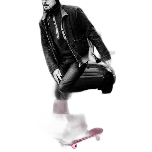 jacket, staff, robot, shoes, concept art, photorealistic, cartoon, comic book art transparent PNG cut-out