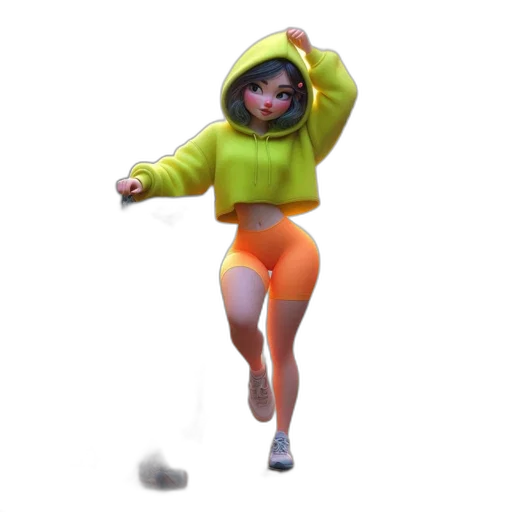 jacket, creature, staff, dress, concept art, 3d render, pixel art, fantasy art transparent PNG cut-out