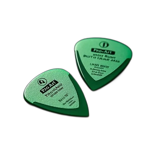 two, guitar, picks, brand, name, addario, model, pro-art transparent PNG cut-out