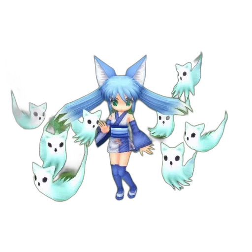 staff, weapon, animal, creature, concept art, pixel art, 3d render, fantasy art transparent PNG cut-out
