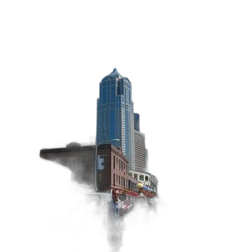 building, robot, car, weapon transparent PNG cut-out