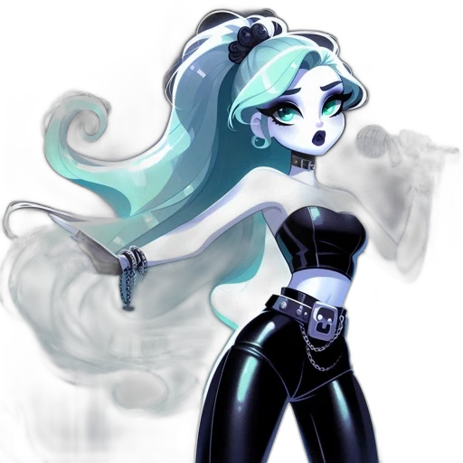 staff, concept art, fantasy art, comic book art, cartoon, blue, monochrome, dark transparent PNG cut-out