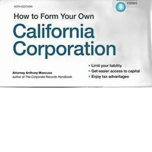 16th, edition, how, form, own, california, corporation, anthony transparent PNG cut-out