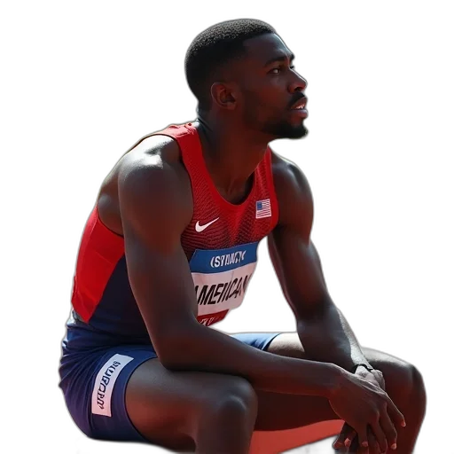 face, american, athlete, person transparent PNG cut-out