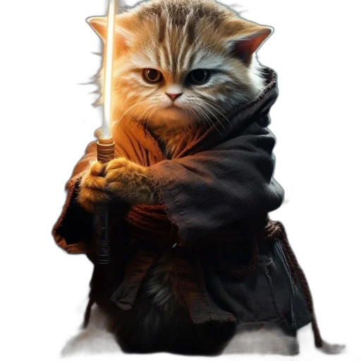 staff, jacket, animal, weapon, concept art, photorealistic, fantasy art, pixel art transparent PNG cut-out