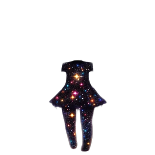 dress, jacket, shoes, staff, 3d render, pixel art, vaporwave, concept art transparent PNG cut-out