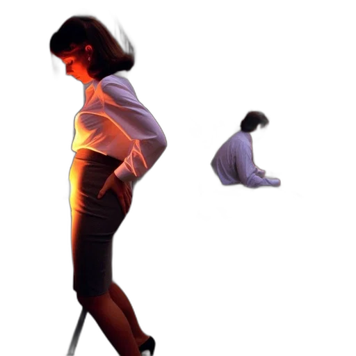 staff, robot, shoes, concept art, 3d render, photorealistic, vaporwave, neon lights transparent PNG cut-out