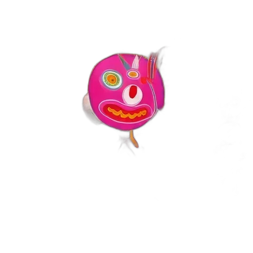mask, jewelry, staff, animal, 3d render, surreal, vibrant, painting transparent PNG cut-out