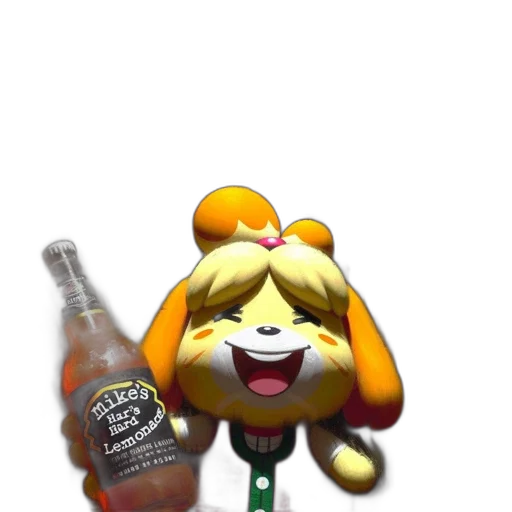 bottle, animal, jacket, food, 3d render, concept art, pixel art, vaporwave transparent PNG cut-out