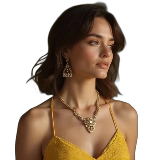 jewelry, dress, crown, face transparent PNG cut-out