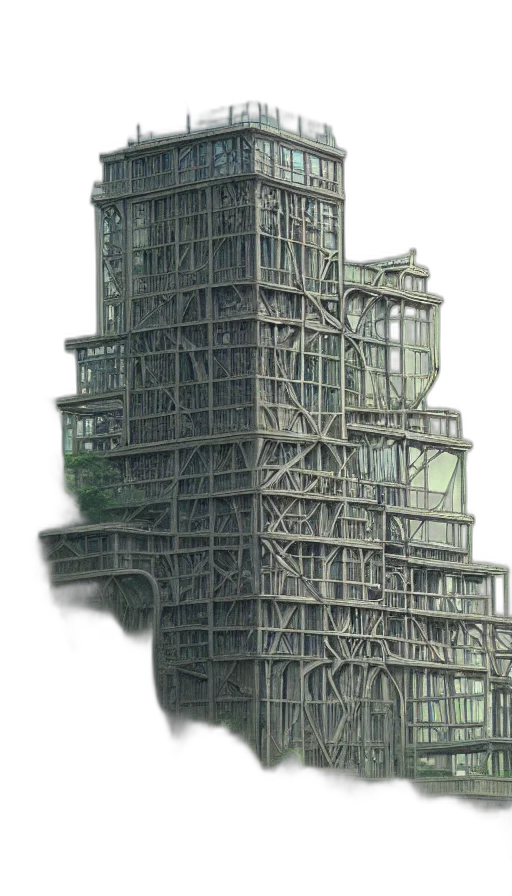 building, robot, furniture, weapon transparent PNG cut-out