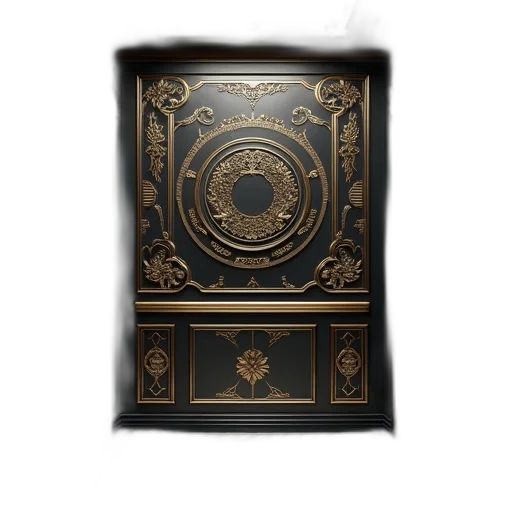 furniture, jewelry, crown, 3d render transparent PNG cut-out