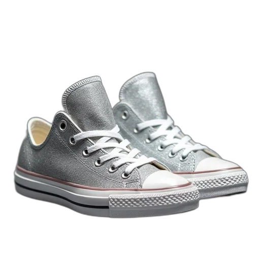 shoes, photorealistic, 3d render, converse transparent PNG cut-out