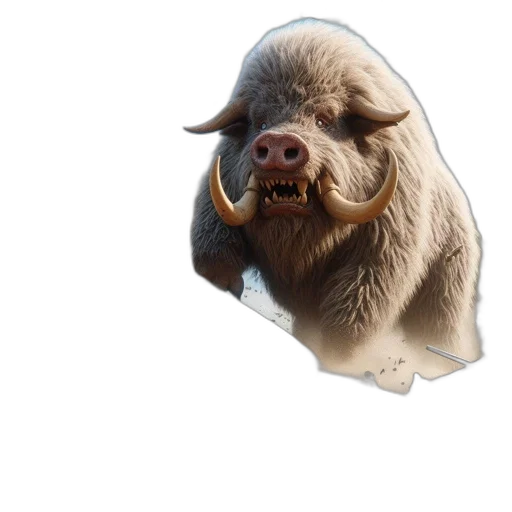 animal, creature, face, mask, photorealistic, 3d render, concept art, hybrid transparent PNG cut-out