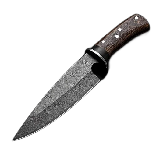 weapon, sword, staff, animal, 3d render, photorealistic, damascus, steel transparent PNG cut-out