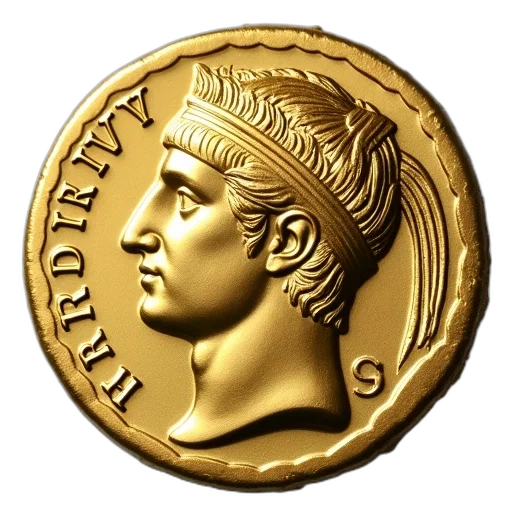 crown, jewelry, photorealistic, 3d render, golden, close-up, coin, detailed transparent PNG cut-out