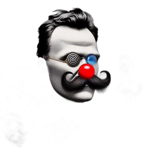mask, face, cartoon, photorealistic, concept art, comic book art, collage, humorously transparent PNG cut-out